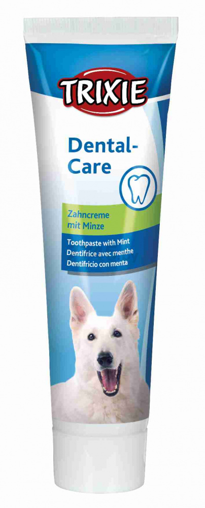 Набор для чистки зубов у собак TRIXIE 3 разных щетки и зубная паста 100 г (2561) - Фото 6