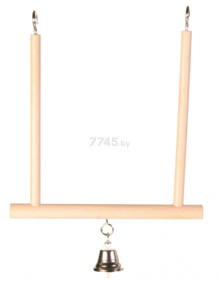Качели для птиц TRIXIE Swinging Trapeze with Bell 12х13 см (5830)