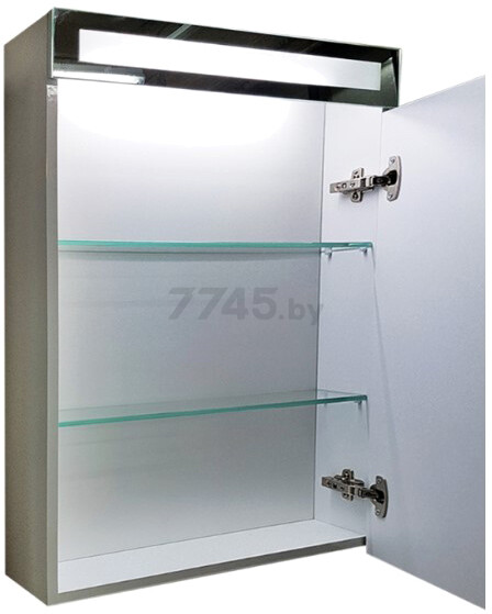 Шкаф с зеркалом для ванной DREJA Uni 70 (99.9002) - Фото 2