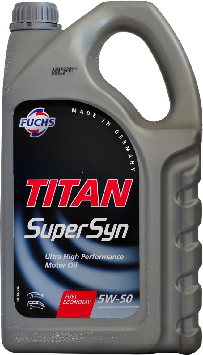 Моторное масло 5W50 синтетическое FUCHS Titan Supersyn 5 л (601425707)