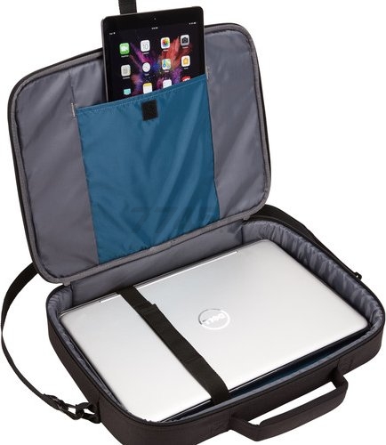 Сумка для ноутбука CASE LOGIC Advantage Briefcase 15,6" черная (ADVB116BLK) - Фото 4