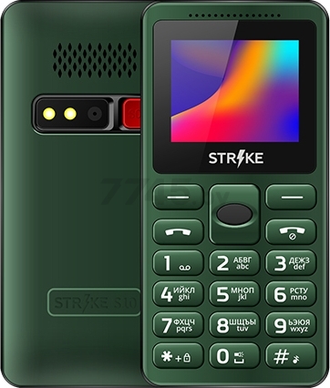 Мобильный телефон STRIKE S10 зеленый