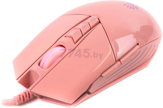 Мышь игровая A4TECH Bloody P91s Pink - Фото 5