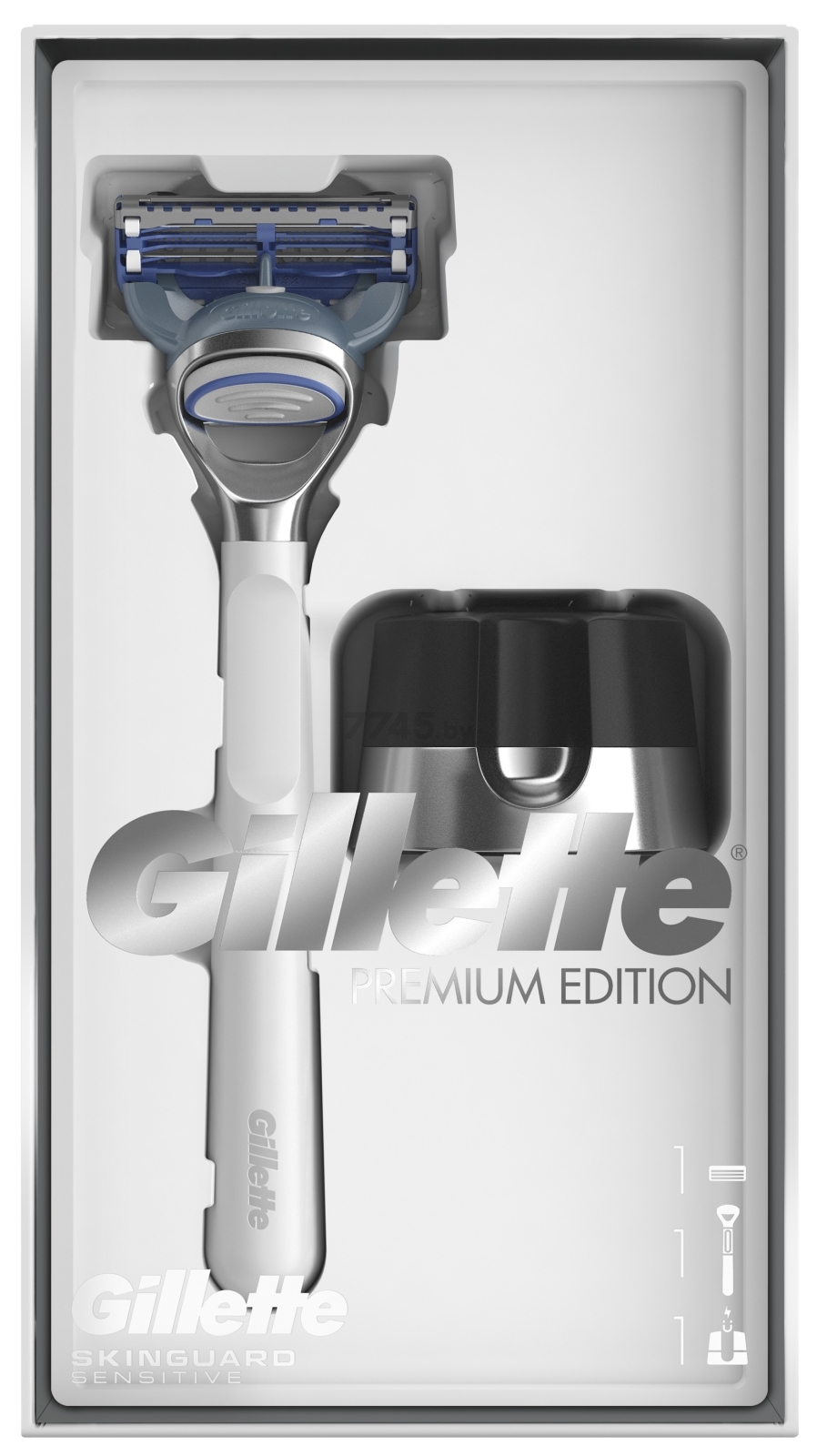 Набор подарочный GILLETTE Станок SkinGuard Sensitive и Подставка (7702018507207)