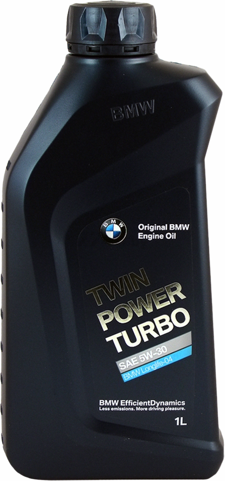 Моторное масло 5W30 синтетическое BMW Twinpower Turbo Longlife-04 1 л (83212465849)
