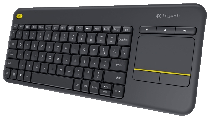 Клавиатура беспроводная LOGITECH K400 Plus Black (920-007147) - Фото 2