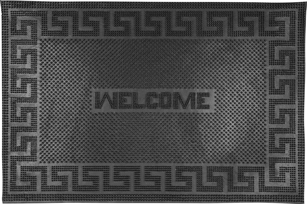Коврик придверный 40х60 см BLABAR Welcome черный (92008)