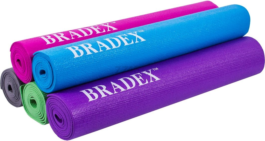 Коврик для йоги BRADEX SF 0399 зеленый (173x61x0,3) - Фото 8