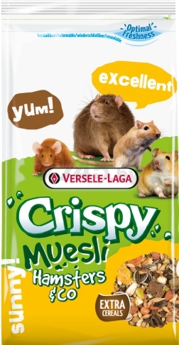 Корм для хомяков и других грызунов VERSELE-LAGA Crispy Muesli Hamsters & Co 0,4 кг (461699)