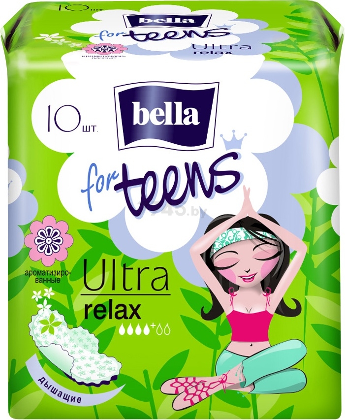 Прокладки гигиенические BELLA For Teens Ultra Relax 10 штук (5900516302375)