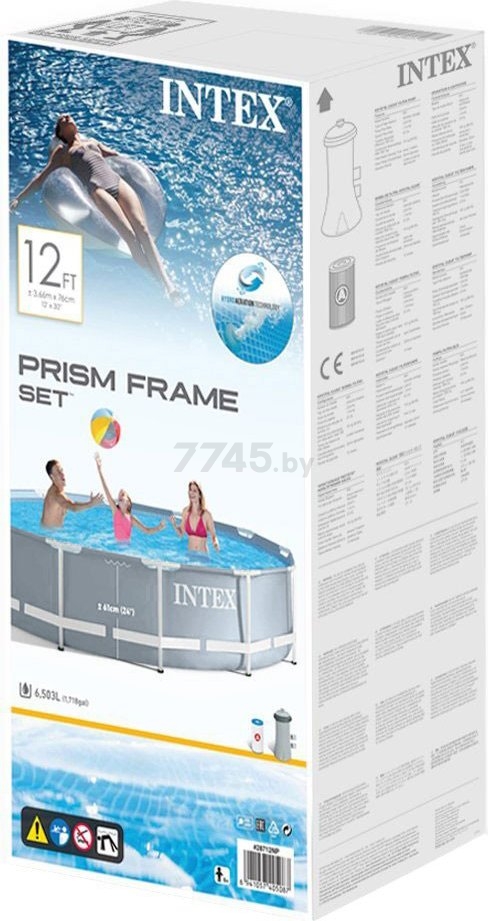 Бассейн INTEX Prism Frame 26716 (366x99) - Фото 4