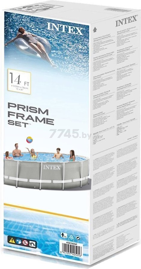 Бассейн INTEX Prism Frame 26720 (427x107) - Фото 3