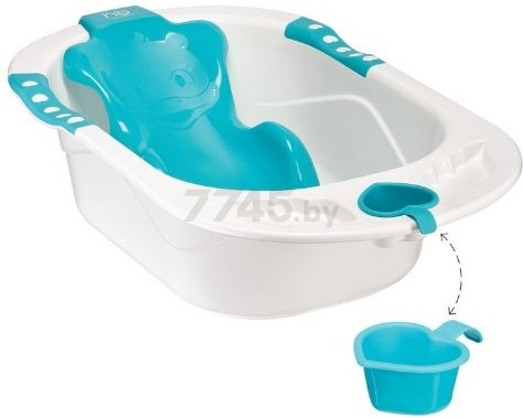 Ванночка детская HAPPY BABY Bath Comfort голубая