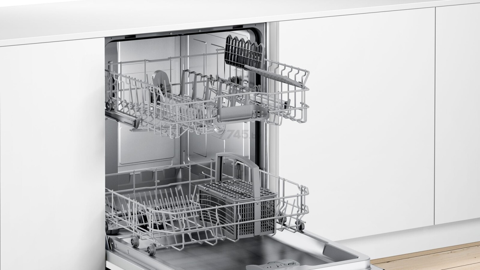 Машина посудомоечная встраиваемая BOSCH SMV25AX01R - Фото 2