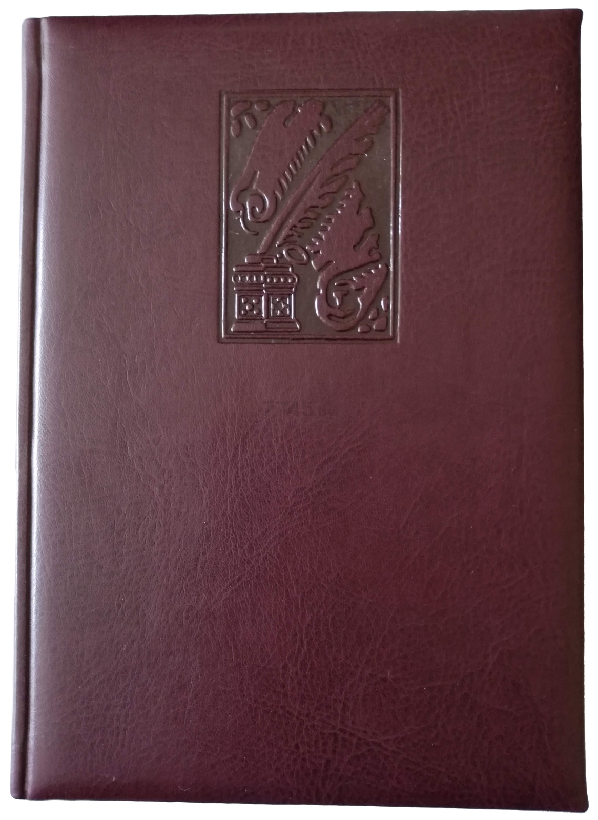 Ежедневник недатированный А5 SUVIG коричневый с золочением (001А5МКz-к)