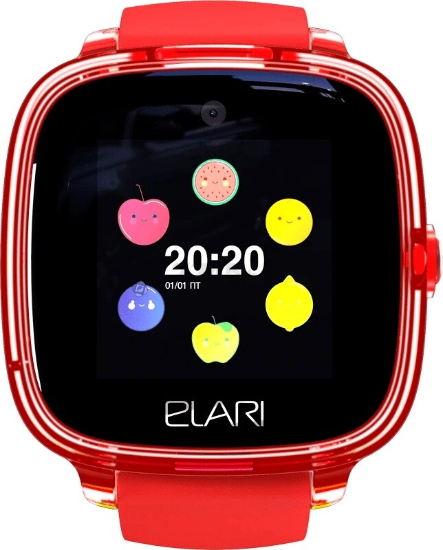 Умные часы детские ELARI KidPhone 4 Fresh красный (KP-F)