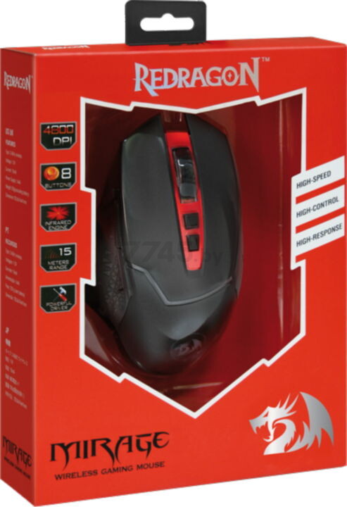 Мышь игровая беспроводная REDRAGON Mirage - Фото 10