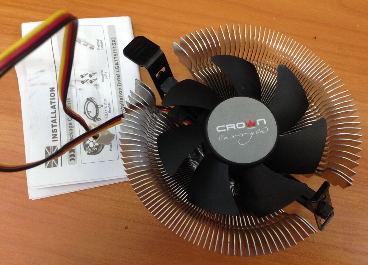 Кулер для процессора CROWN CM-80 - Фото 11