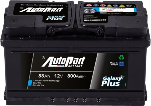 Аккумулятор автомобильный AUTOPART Galaxy Plus 88 А·ч (AP880) - Фото 2