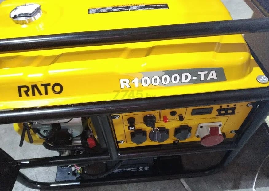 Генератор бензиновый RATO R10000D-TA - Фото 4