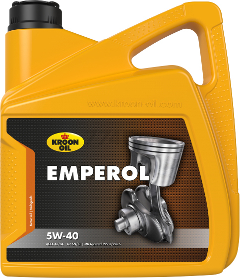 Моторное масло 5W40 синтетическое KROON-OIL Emperol 4 л (33217)