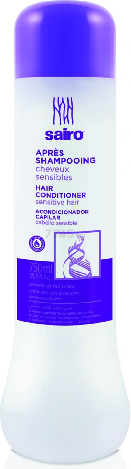 Кондиционер SAIRO Для чувствительных волос 750 мл (8433295051198)