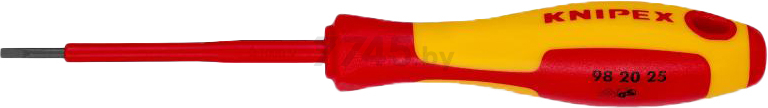 Отвертки шлицевая SL2,5 75 мм диэлектрическая KNIPEX (982025)