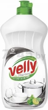 Средство для мытья посуды GRASS Velly Premium Лайм и мята 0,5 л (125423)