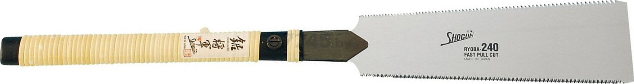 Пила японская зуб 2,2 мм и 5 мм SHOGUN Ryoba (MC-2424H)