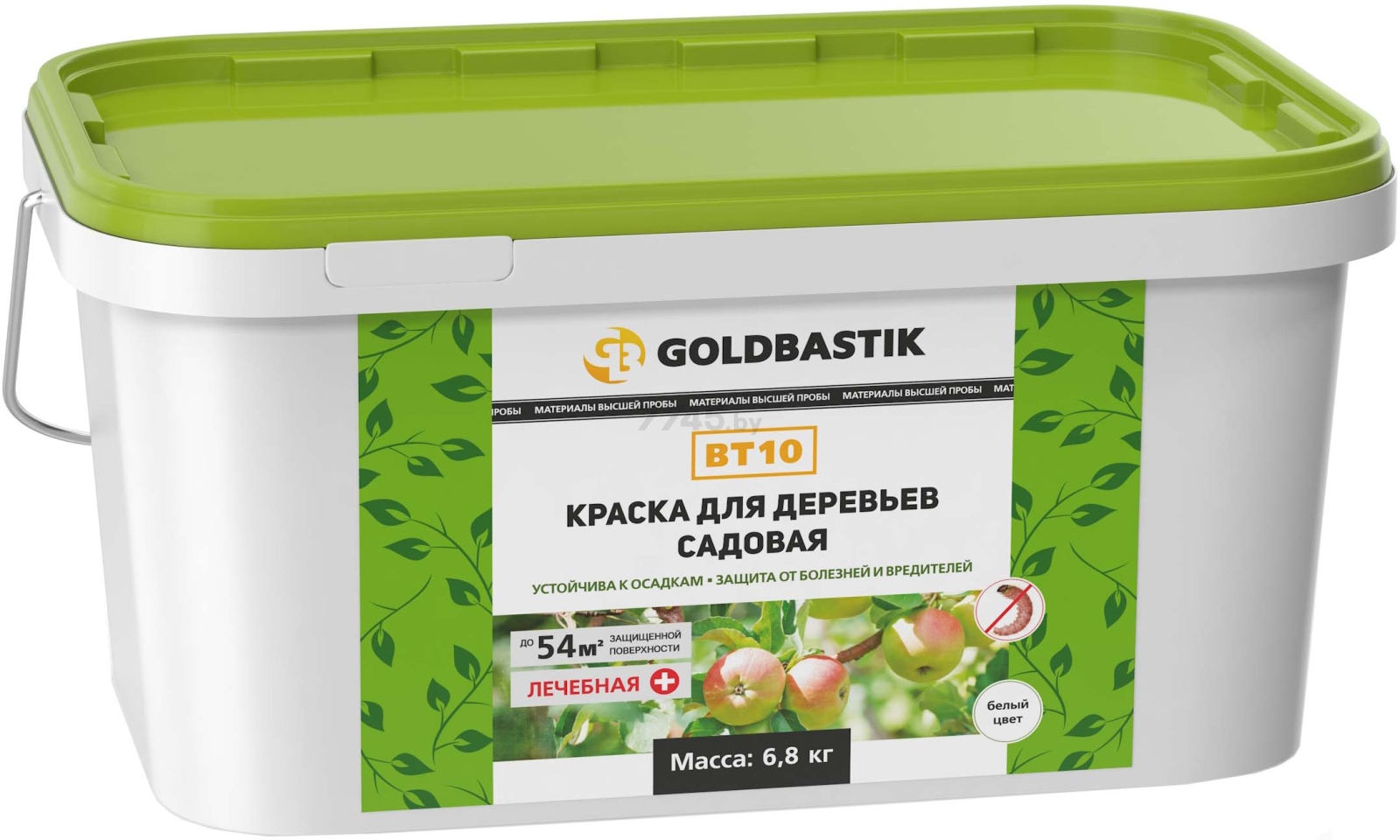 Краска ВД для деревьев GOLDBASTIK 6,8 кг (BT 10)