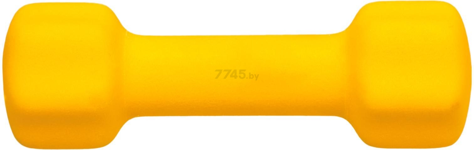 Гантель неопреновая BRADEX 1 кг желтый (SF 0540) - Фото 3
