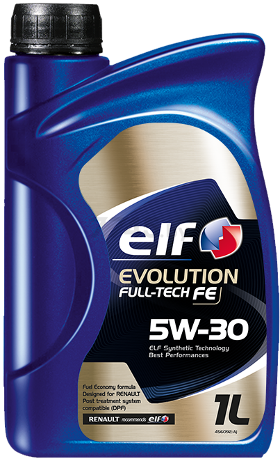Моторное масло 5W30 синтетическое ELF Evolution Full-Tech FE 1 л (194906)