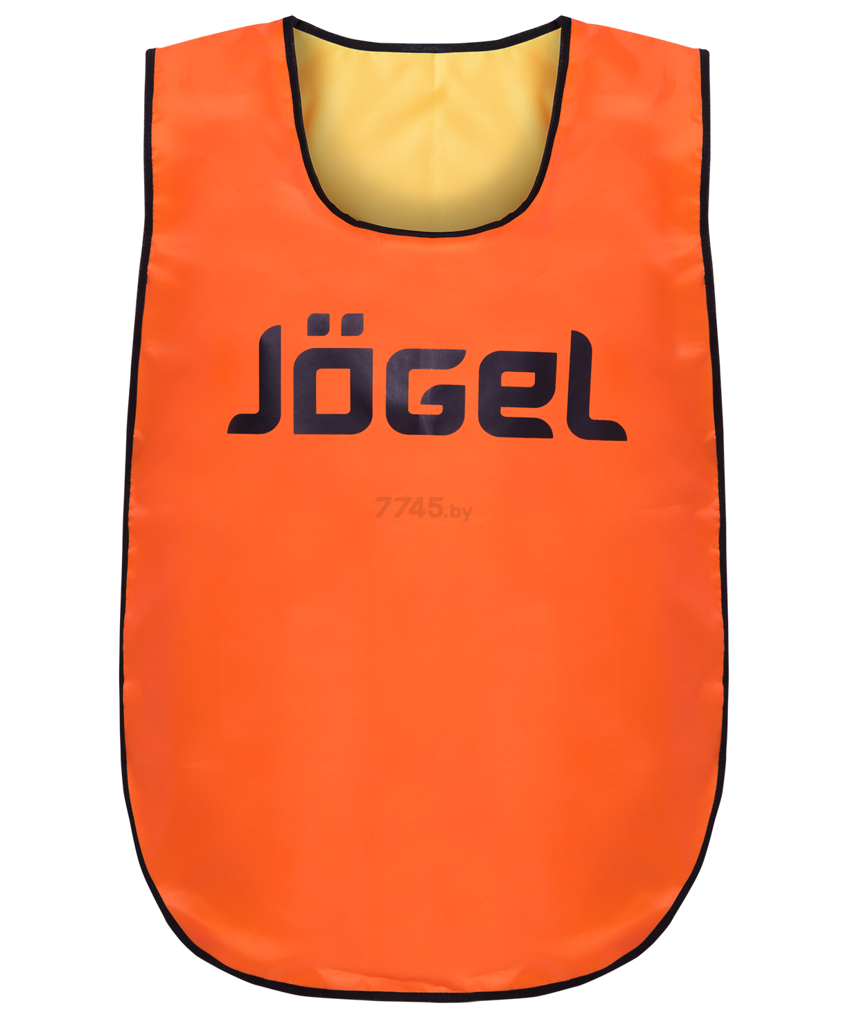 Манишка двухсторонняя детская JOGEL желтый/оранжевый (JBIB-2001-D-Y-OR) - Фото 4