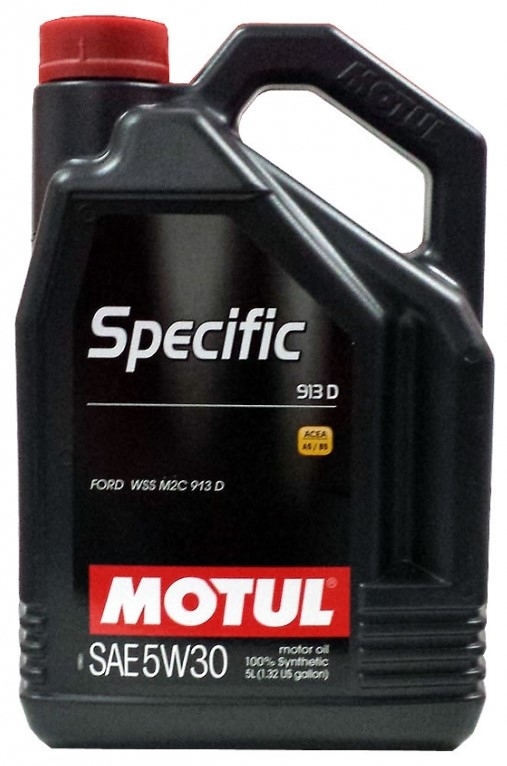 Моторное масло 5W30 синтетическое MOTUL Specific Ford 913D 5 л (102643)