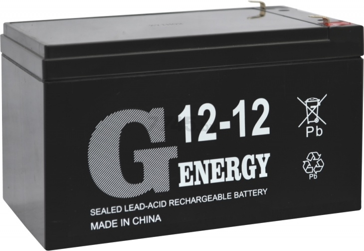 Аккумуляторная батарея G-ENERGY 12-12 F1 (8398)