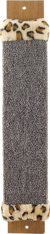 Когтеточка из ковролина с оторочкой из меха GAMMA №1 53x10 см (20832005)