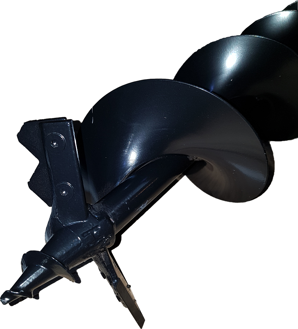 Шнек для мотобура 150х800 мм почвенный однозаходний FUBAG GR1 (838277) - Фото 4