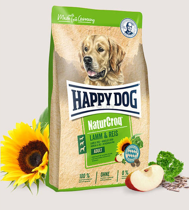 Сухой корм для собак HAPPY DOG NaturCroq ягненок с рисом 15 кг (60526) - Фото 2