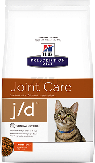 Сухой корм для кошек HILL'S Prescription Diet Feline j/d курица 2 кг (6135)