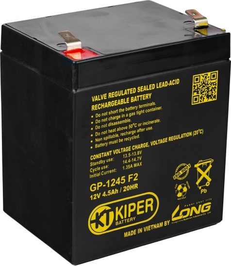 Аккумулятор для ИБП KIPER GP-1245 (7445)