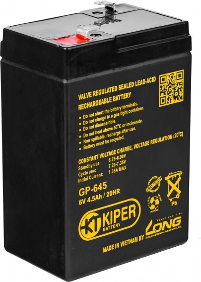 Аккумулятор для ИБП KIPER GP-645 (7481)