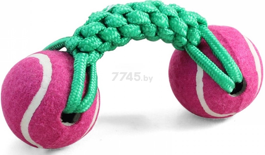 Игрушка для собак TRIOL Веревка 2 мяча 0050XJ 20 см (12111010)