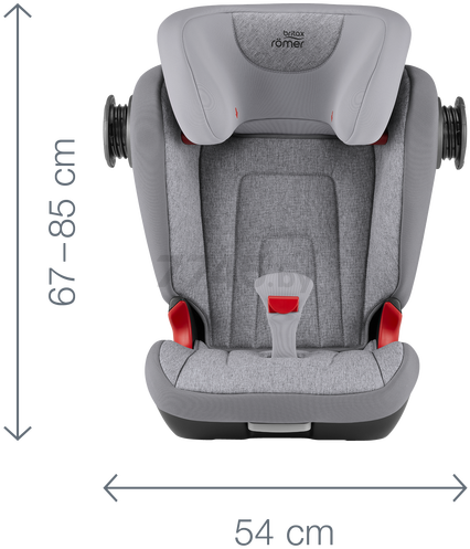 Автокресло BRITAX ROMER Kidfix2 S Cosmos Black - Фото 13