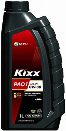 Моторное масло 0W30 синтетическое KIXX PAO 1 1 л (L2081AL1E1)