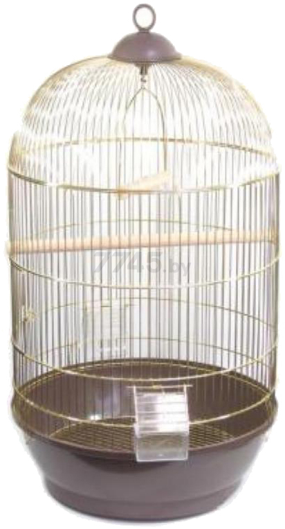 Клетка для птиц DAYANG 40x70 см золотая (330G) - Фото 2