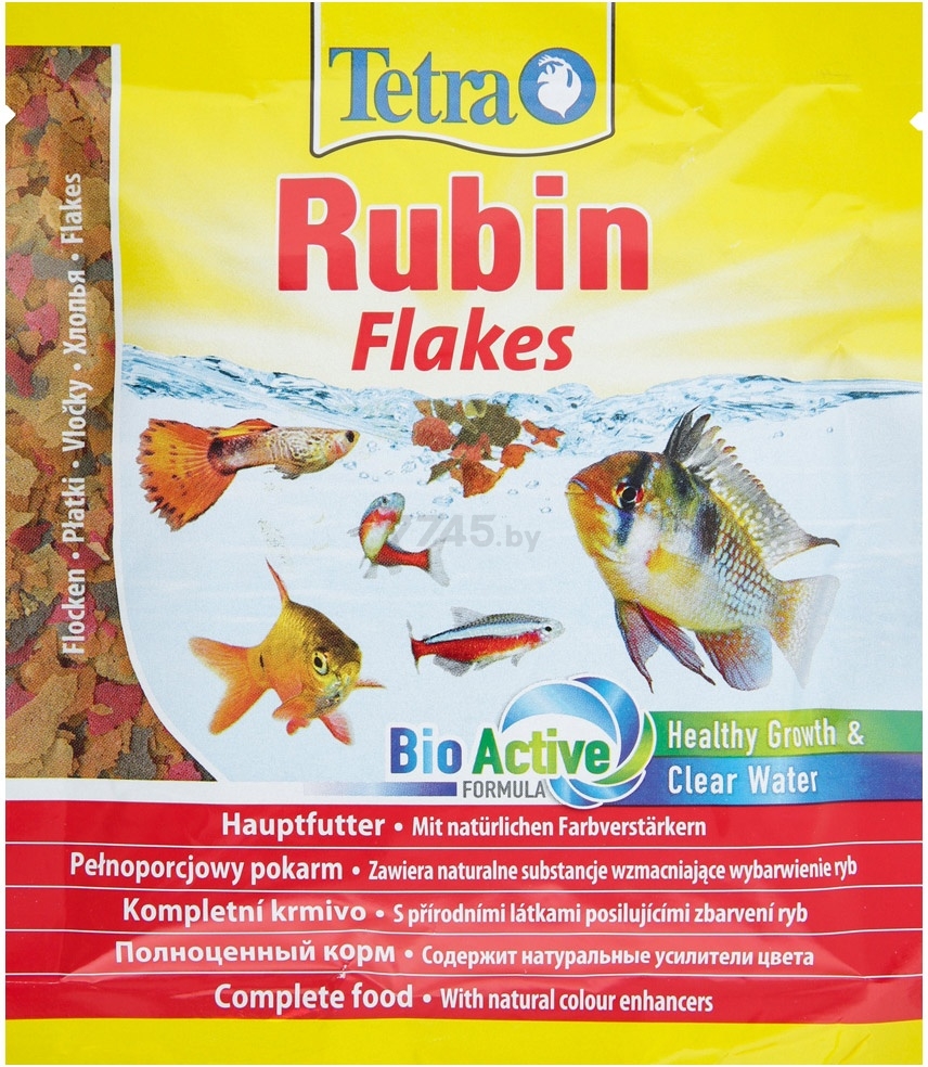 Корм для рыб TETRA Rubin Flakes Sachet 12 г (4004218766396)