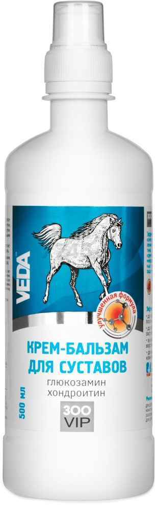 Крем-бальзам для лошадей VEDA ЗооVip Для суставов 500 мл (4605543008092)