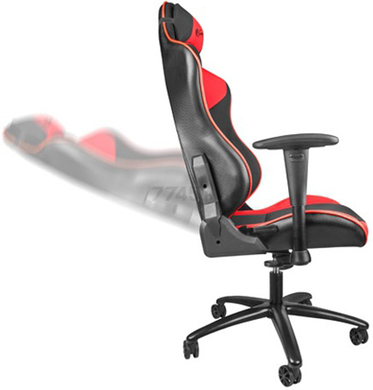Кресло геймерское GENESIS Nitro 770 NFG-0751 Gaming black/red - Фото 6