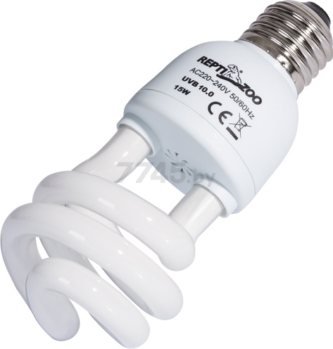 Лампа ультрафиолетовая для террариума REPTI-ZOO Compact Desert 1015CT 10,0 15 Вт (83725044)