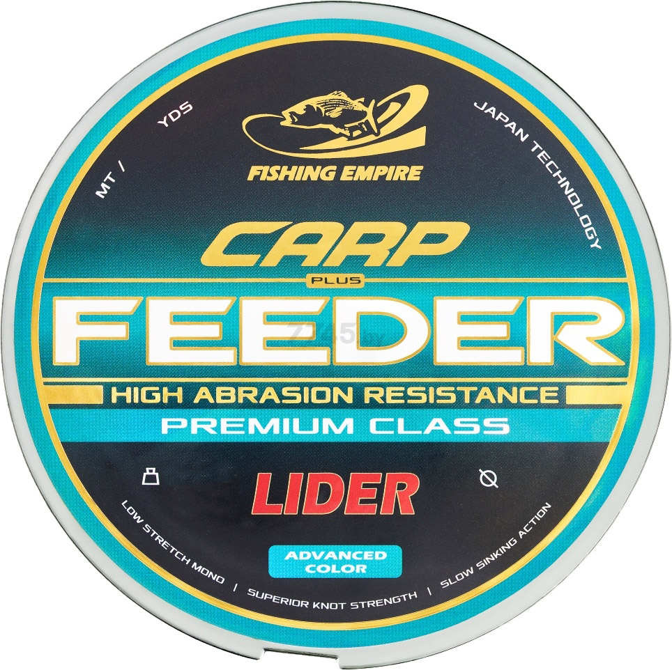 Леска монофильная LIDER Carp Plus Feeder Clear 0,20 мм/300 м (СL-020) - Фото 2